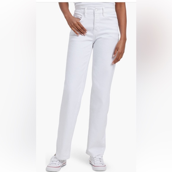 Good American Good 90’s White Jeans (size 10) - Picture 3 of 15